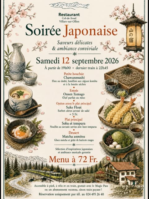 Publication Instagram du Restaurant Col de Soud